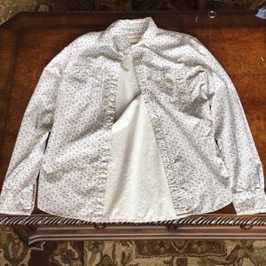 Ralph Lauren -Floral Collared Button Down - Small